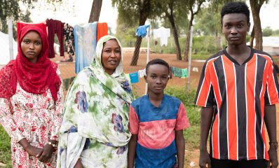 Kadrijia and her three children had very little food or belongings when they arrived. Freshly-cooked meals in the midst of their hardship have helped them remember they’re not alone.