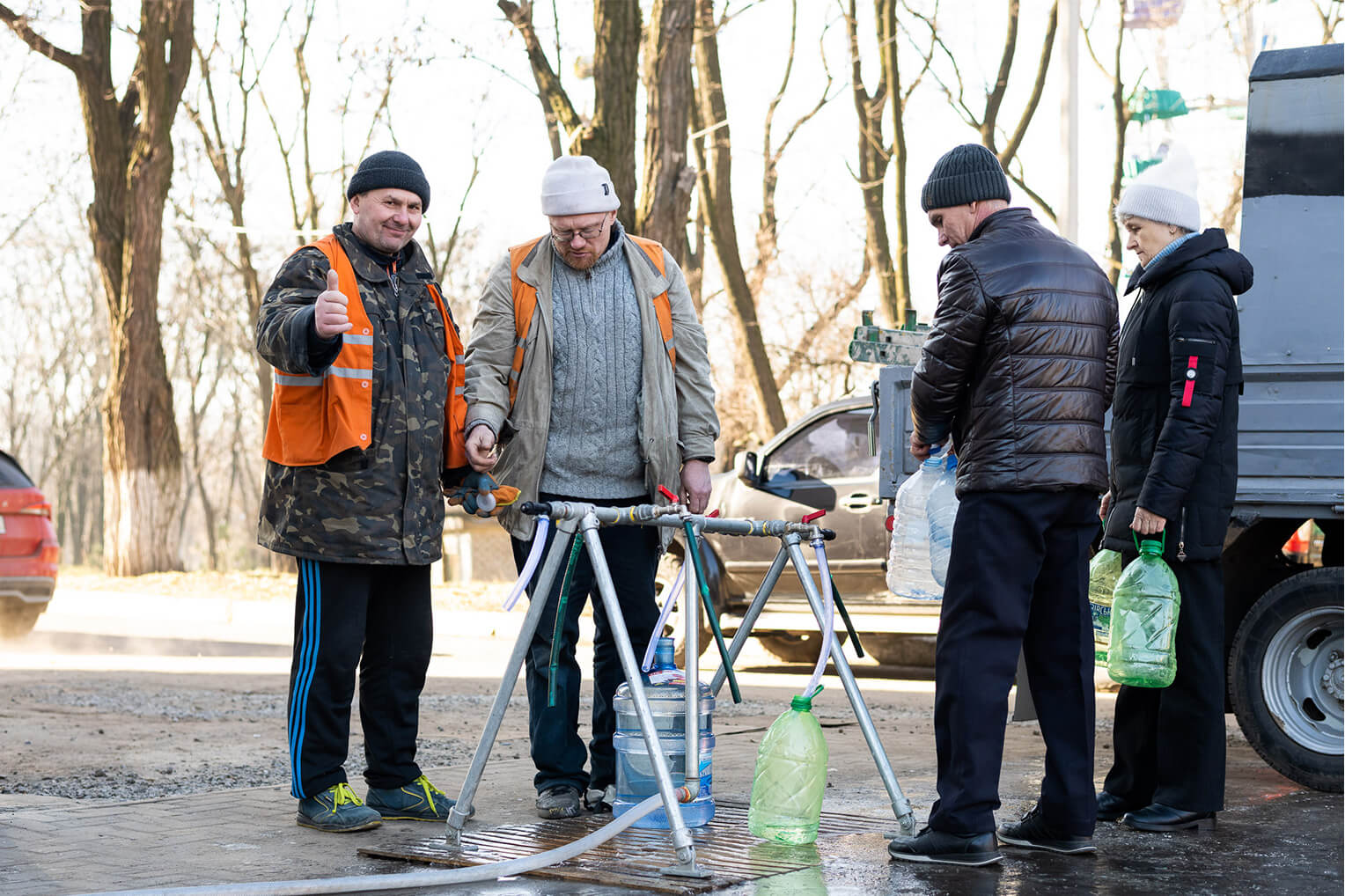 Dios está usando el agua potable para restaurar a las comunidades en guerra en Ucrania.