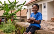 Before Francis received surgery through the Children's Heart Project, his life was threatened by a congenital heart defect. Today, he is active and loves playing soccer at home in Uganda.