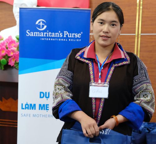 Giang is one of the many TBAs to leave empowered and well-equipped by the Samaritan's Purse training event.