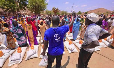 Samaritan's Purse está entregando alimentos a miles de personas en Sudán.
