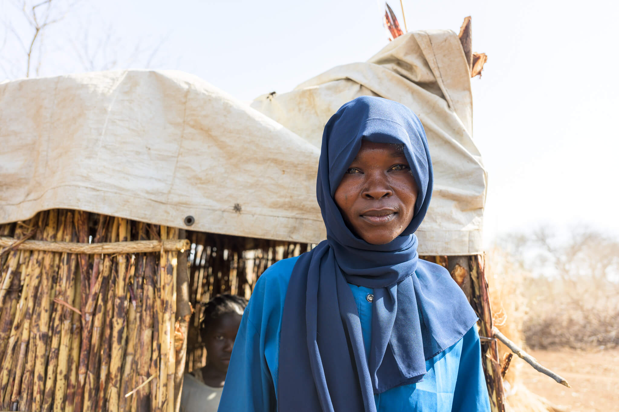 Nadia desea la paz en Sudán, un país que ha estado en guerra por décadas.