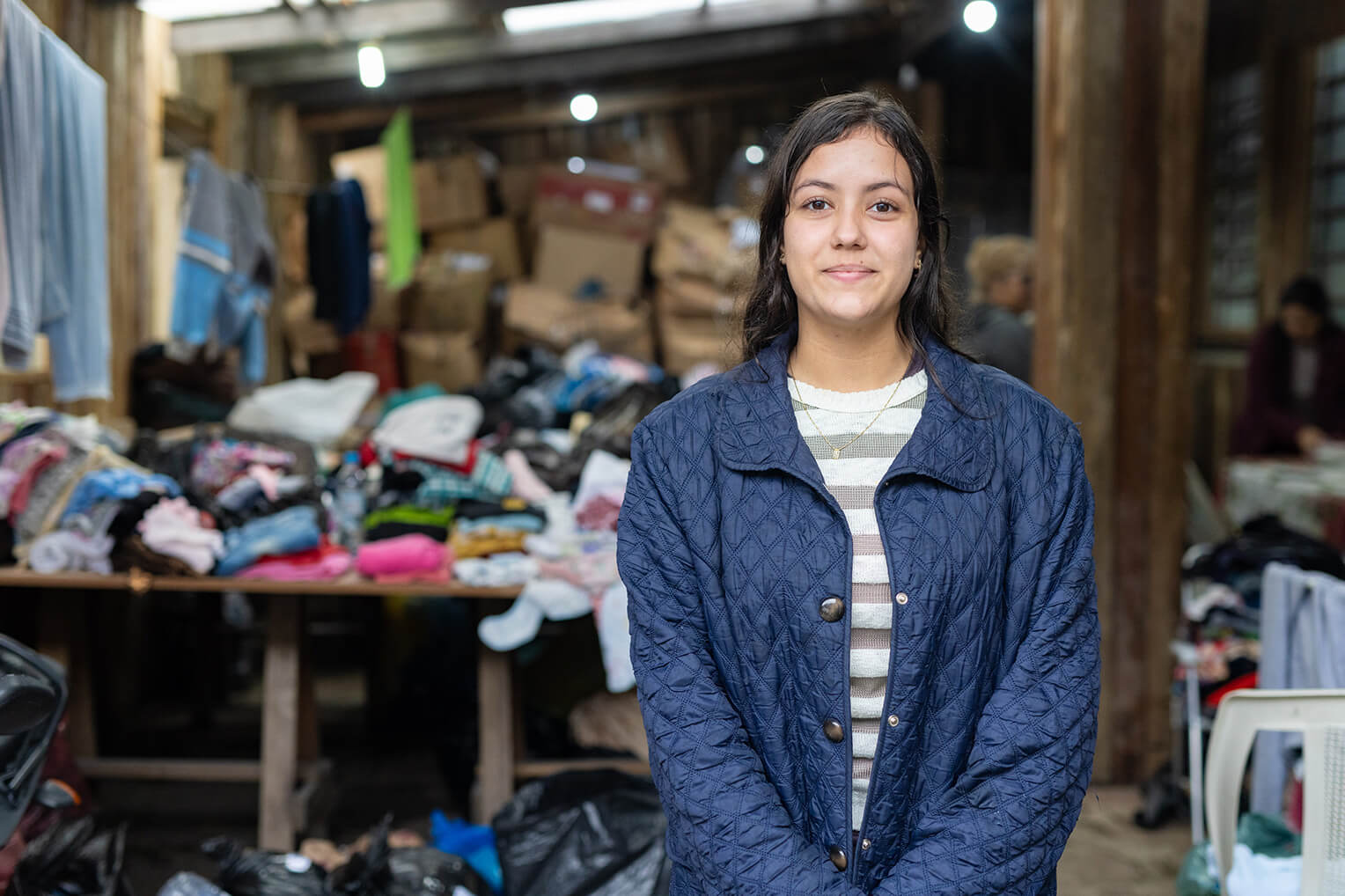 Mariana has never seen floods like this in her hometown. Still, she trusts God through it all. 