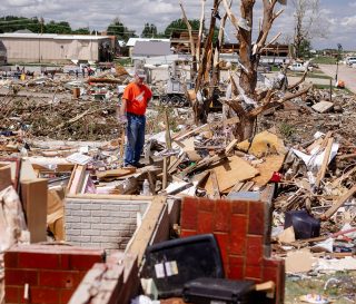 Samaritan's Purse volunteers are working in Greenfield, Iowa.