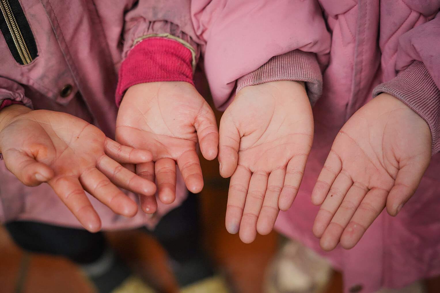 Las manos limpias implican vidas saludables para los niños en Vietnam.
