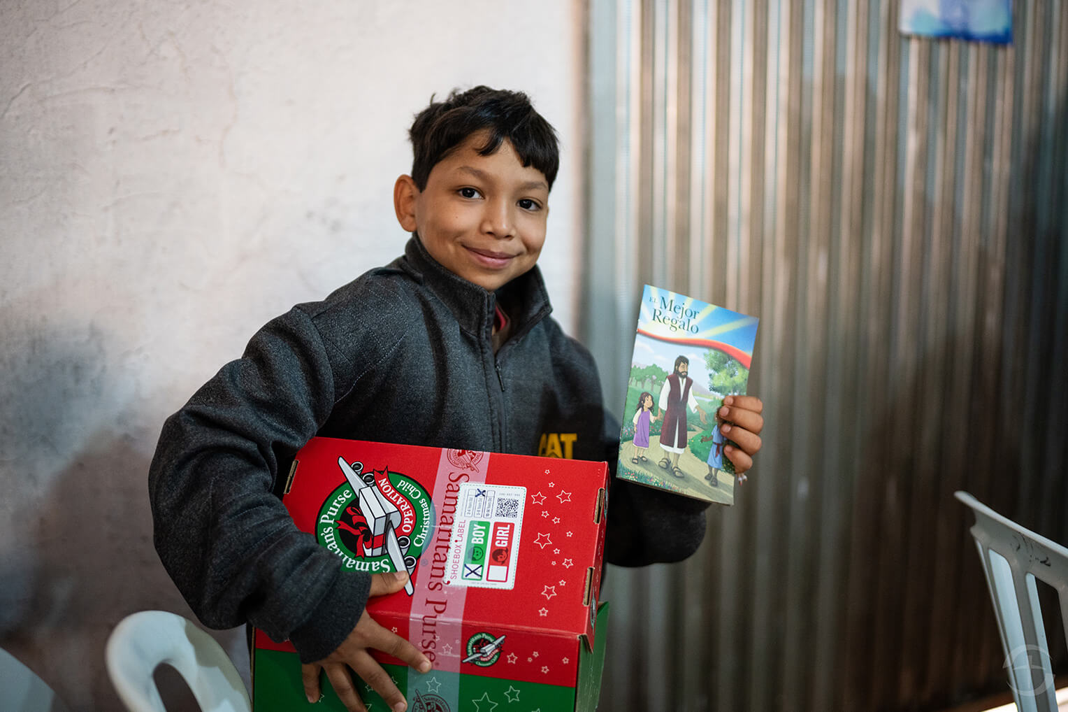 Alex is eager to learn more about Jesus through The Greatest Gift booklet.