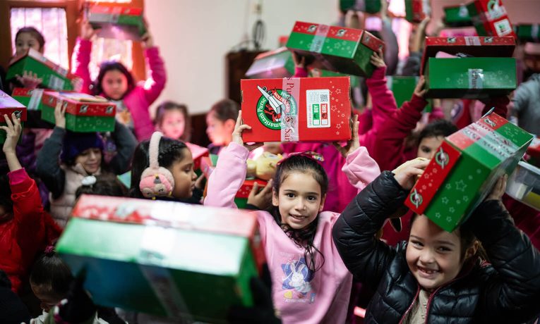 Children are hearing and believing the Gospel of Jesus Christ across Paraguay through Operation Christmas Child.