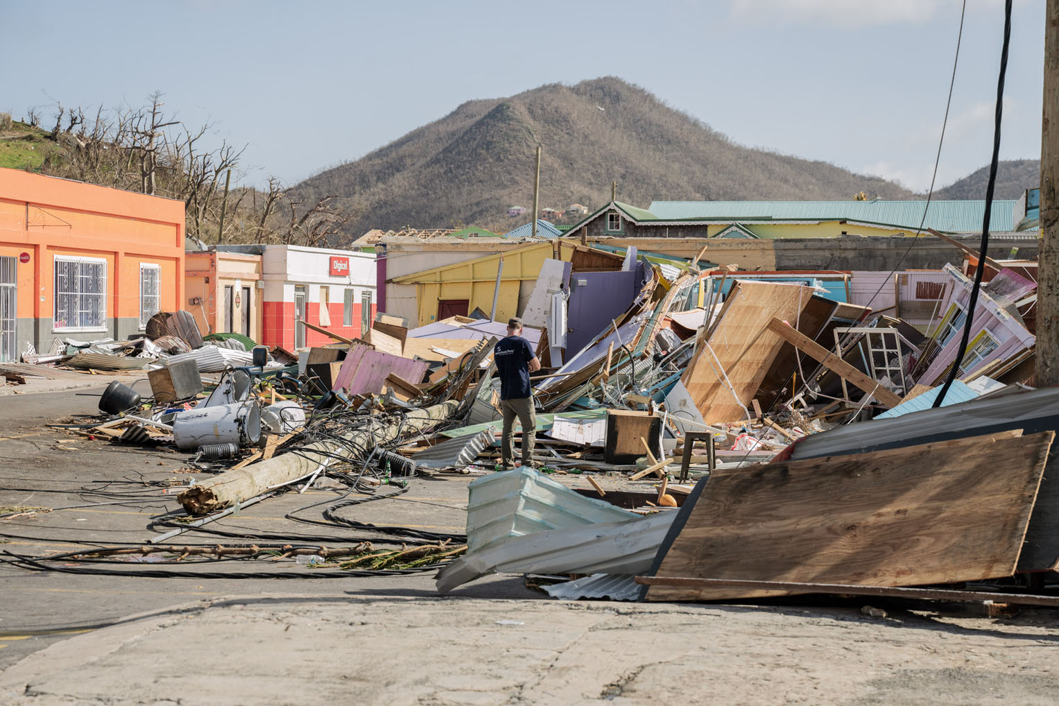 Homes on Carriacou were flattened within minutes of Beryl's landfall.