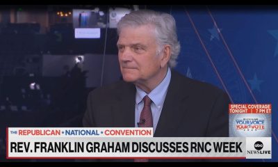 Screen cap of Franklin Graham interview