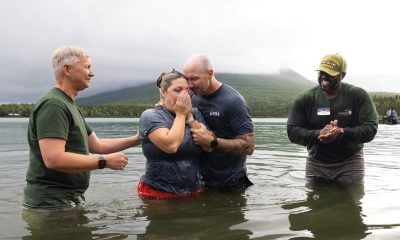 Jason and Amy Smith recommitted their lives to Jesus Christ and were baptized during their week in Alaska.