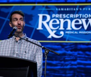 Dr. Seth Mallay spoke at the 2024 Prescription for Renewal.