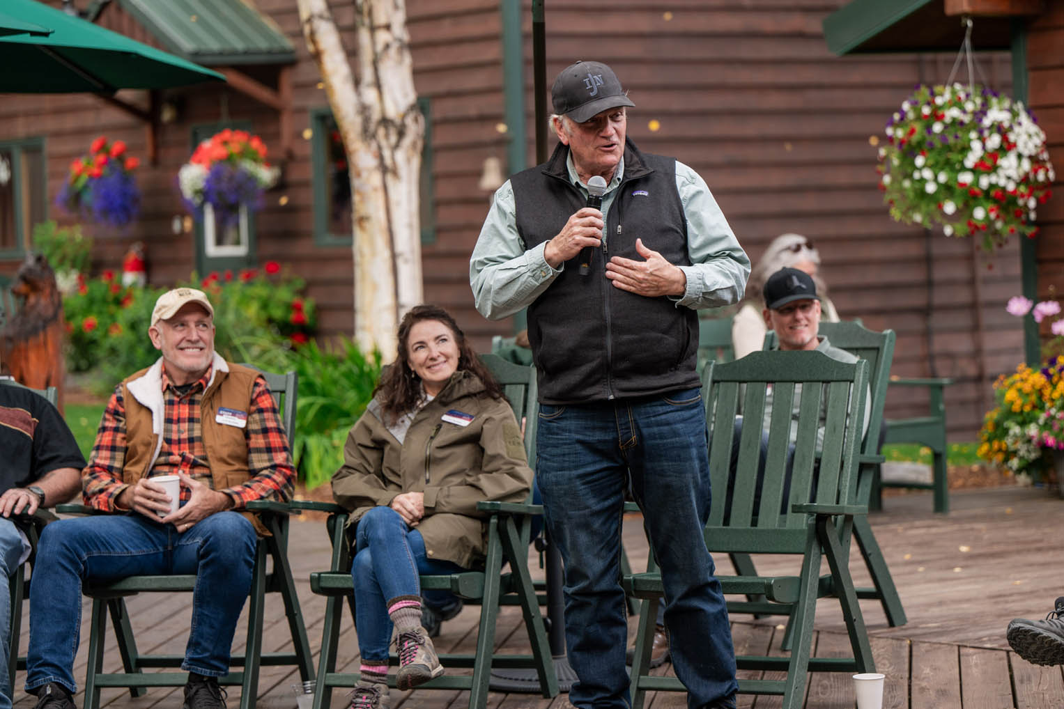 Samaritan's Purse President Franklin Graham reminded couples of our lifelong commitment through Operation Heal Our Patriots.