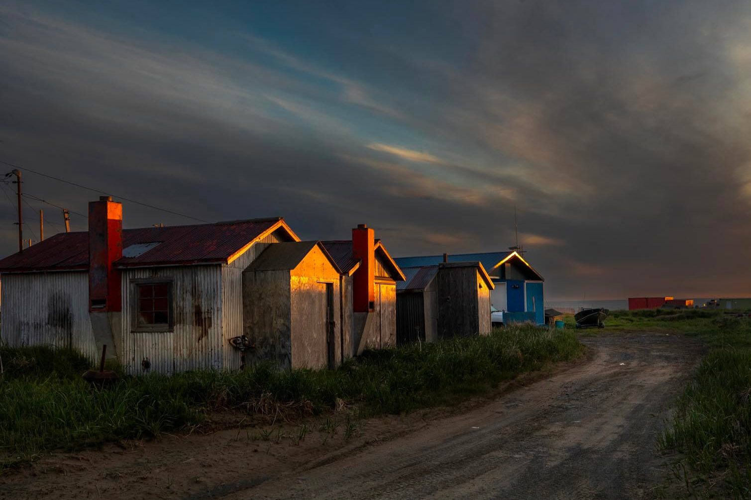 Nunivak Island is a beautiful but dangerous place, with rough seas, volcanic cliffs, and blinding snows.