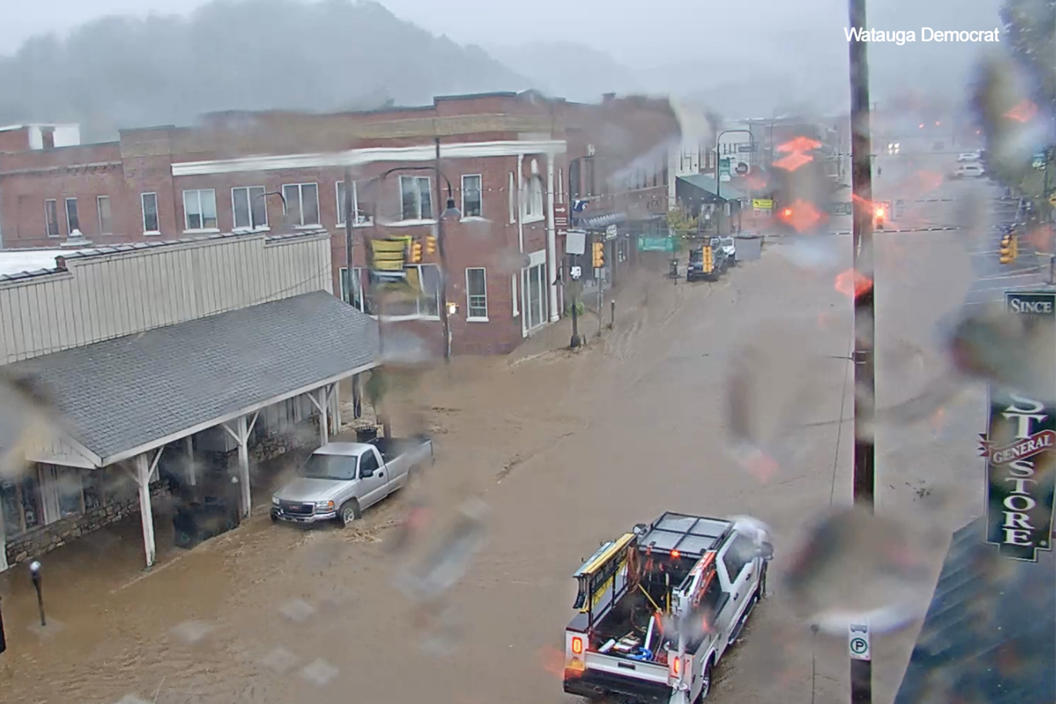 Helene hit the southern Appalachians with wind and heavy rain.