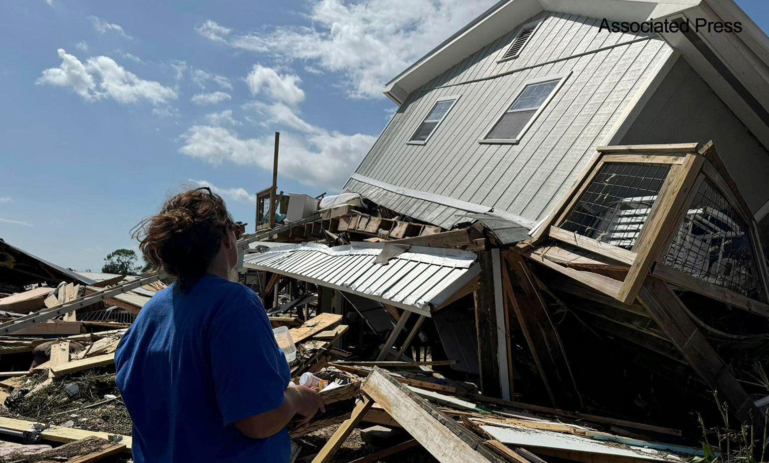 Homes in Florida and throughout the Southeast were flooded, wind damaged and torn off their foundations by Hurricane Helene.