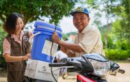 Samaritan's Purse is working in north Vietnam after Typhoon Yagi to distribute aid and spread hope to the many thousands uprooted by the historic storm.