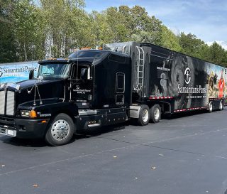 One of our Disaster Relief Units departs North Wilkesboro, North Carolina, headed south to respond to Hurricane Helene.