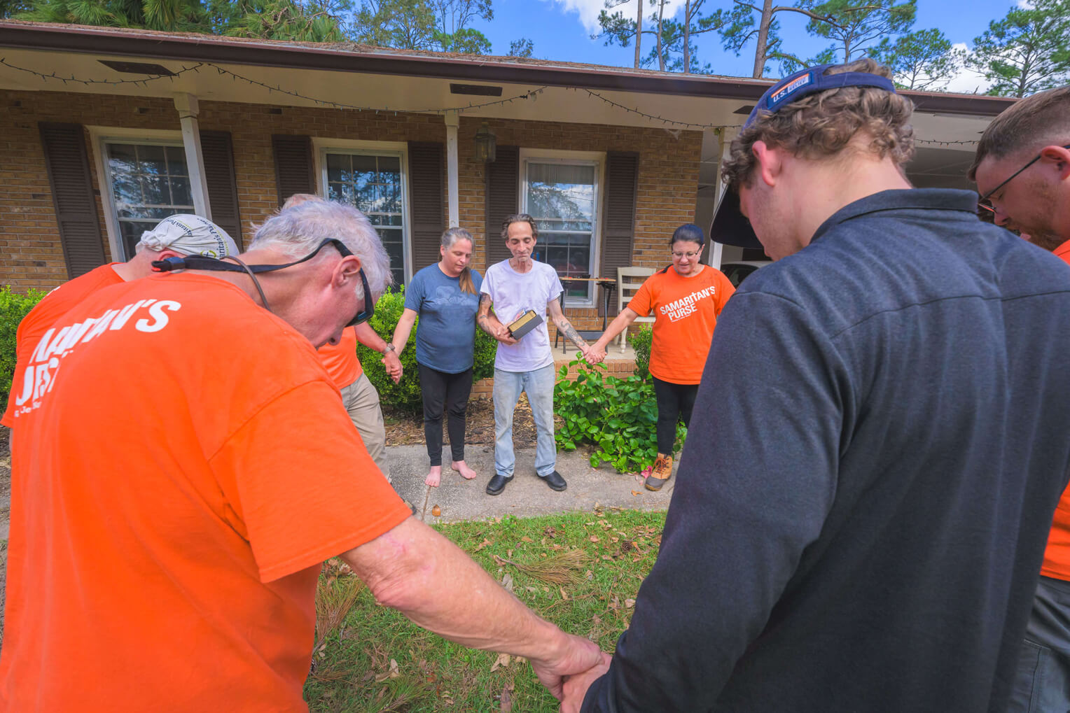 Scott and Terri prayed to receive Jesus Christ as Lord and Savior during our time working on their home.