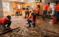 More than 1,000 Samaritan's Purse volunteers came out to help in Jesus' Name on Oct. 5 in the Asheville area. Many more will be needed in the months to come.