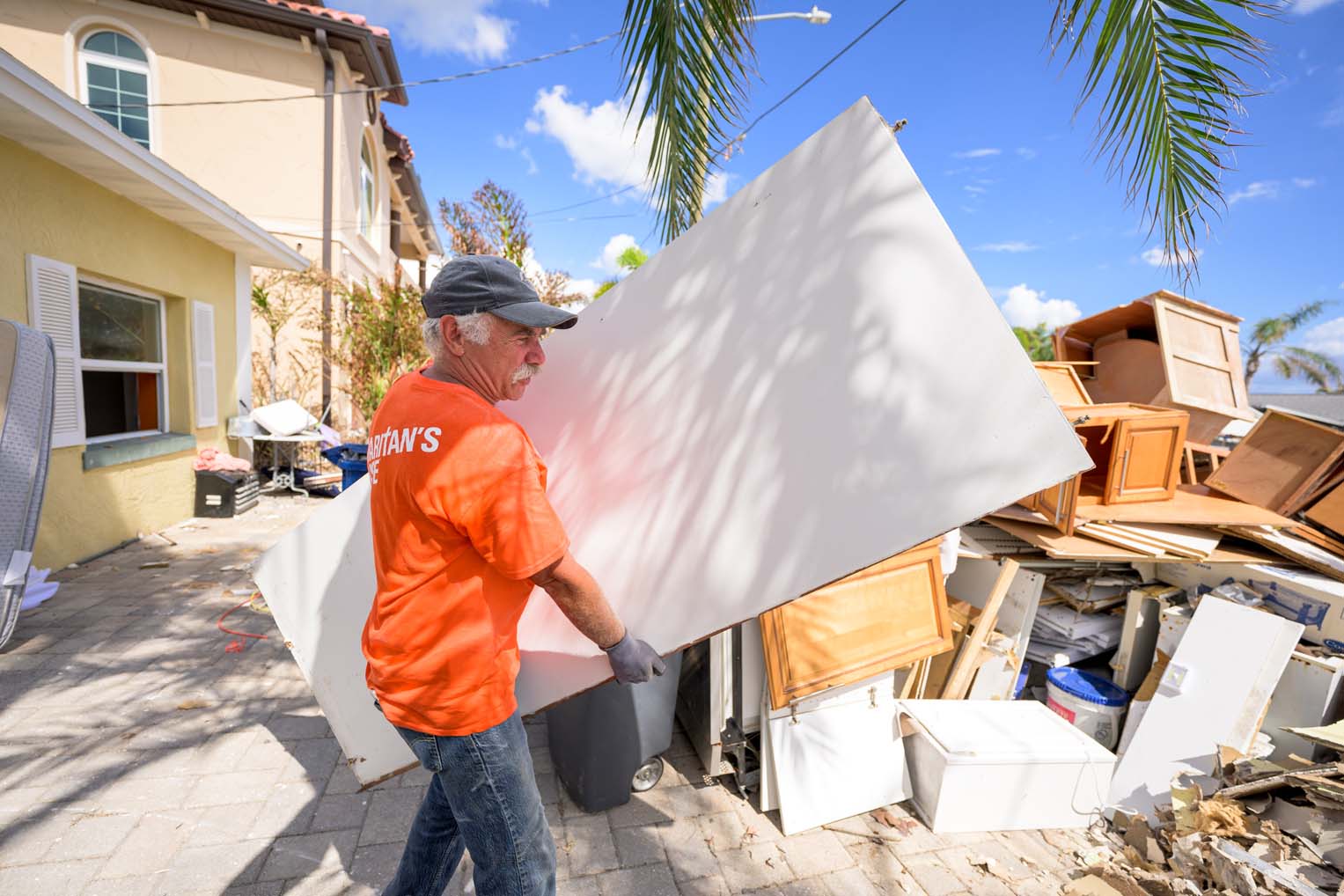 Drywall and flooring are the first to go to avoid dangerous mold growth of taking over.