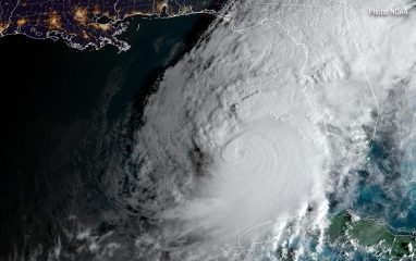 Hurricane Milton satellite image (10-9)