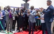 Samaritan's Purse COO joins Kenya President William Samoei Ruto at the ribbon cutting of the new cardiothoracic center at Kenya's Tenwek Hospital.