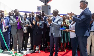 Samaritan's Purse COO joins Kenya President William Samoei Ruto at the ribbon cutting of the new cardiothoracic center at Kenya's Tenwek Hospital.