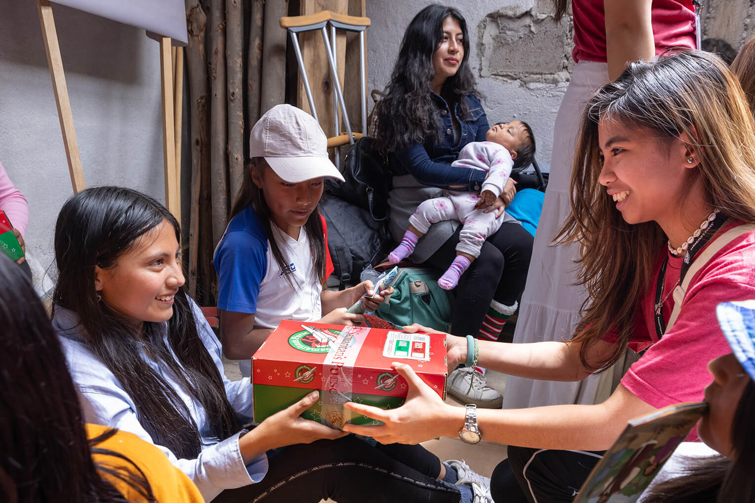 Samaritan's Purse has distributed many thousands of shoebox gifts to children in Ecuador since 1997.