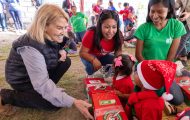 Watch the video above to learn more about Great Van Susteren's Operation Christmas Child special airing this Christmas Day at 6 p.m. EST on Newsmax TV!