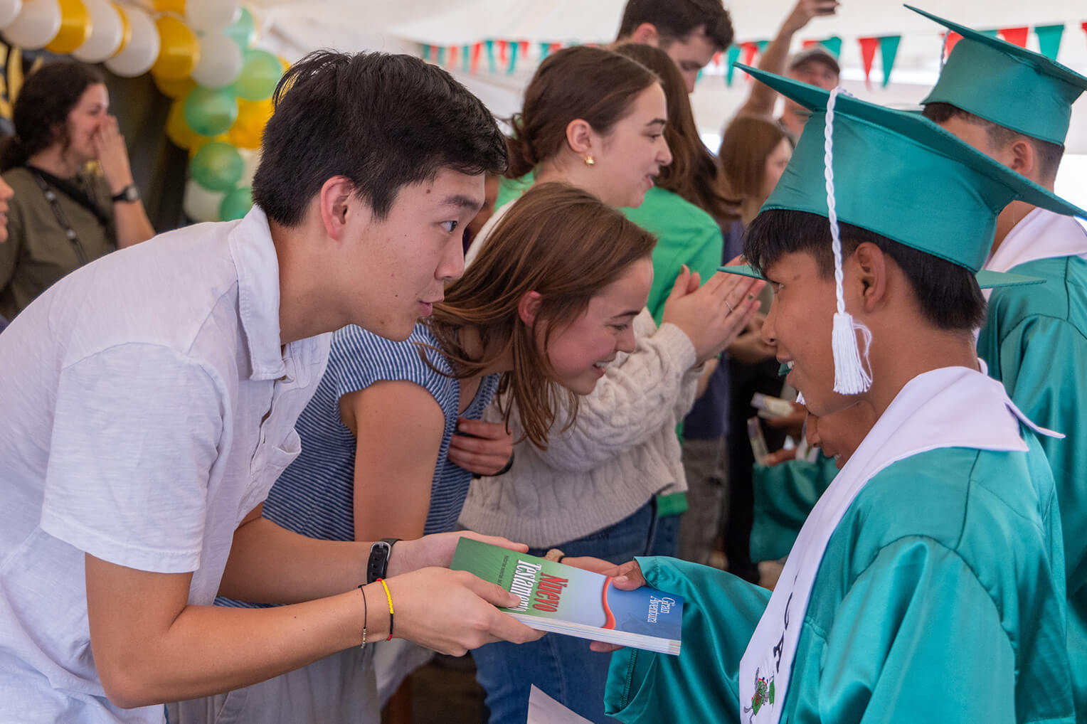 Upon graduating from The Greatest Journey, each child receives their own copy of the New Testament in their native language.