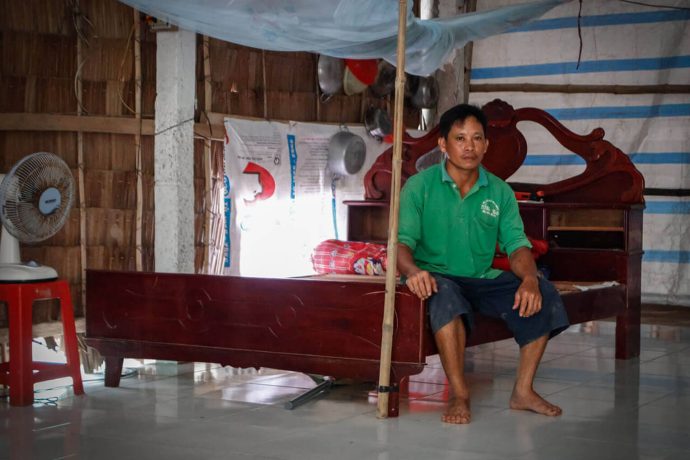 Anh was forced to sell nearly everything he had to pay off his debt, but, through the Samaritan's Purse livelihood program, he and his family can rebuild their lives.