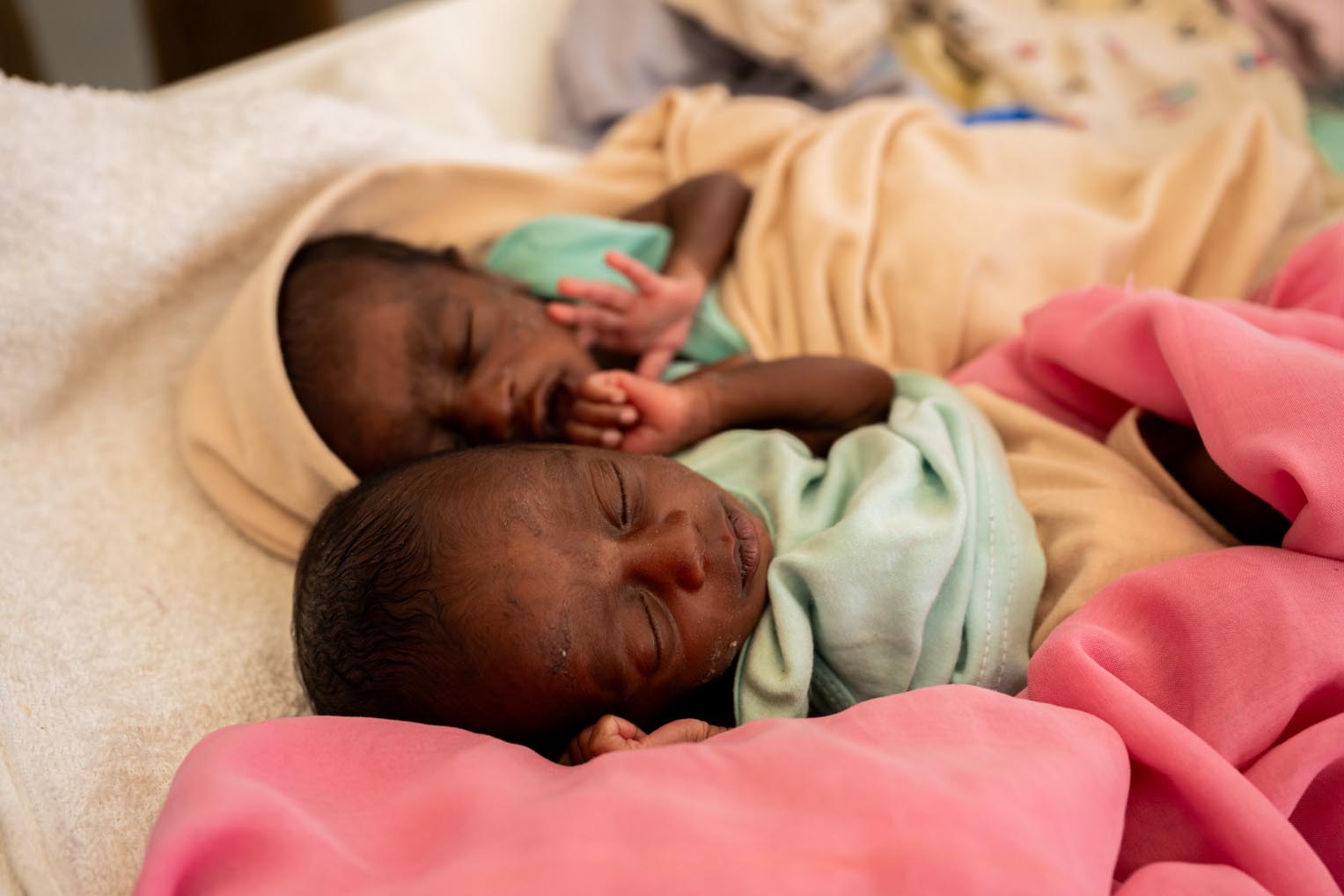 This was the case for Amira's twins, who are now beginning to thrive at our hospital.