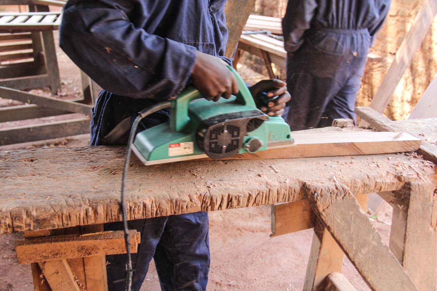 Carpentry apprenticeships with the Safe Haven project also provide opportunities for them to learn about Jesus Christ and about honoring God through the work of their hands.