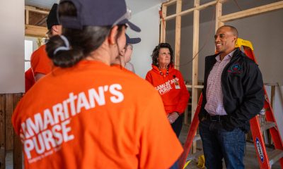 Scott Turner, Secretary of the U.S. Department of Housing and Urban Development, joined Samaritan’s Purse staff and volunteers to see our work in North Carolina.