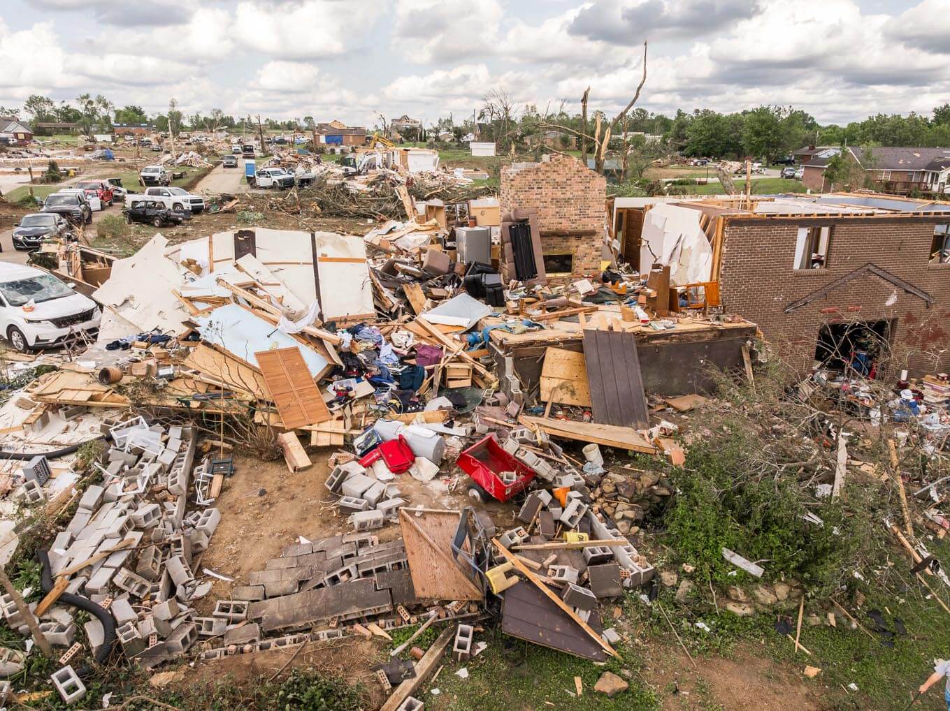 Samaritan's Purse is helping in tornado-ravaged Laurel County, Kentucky.