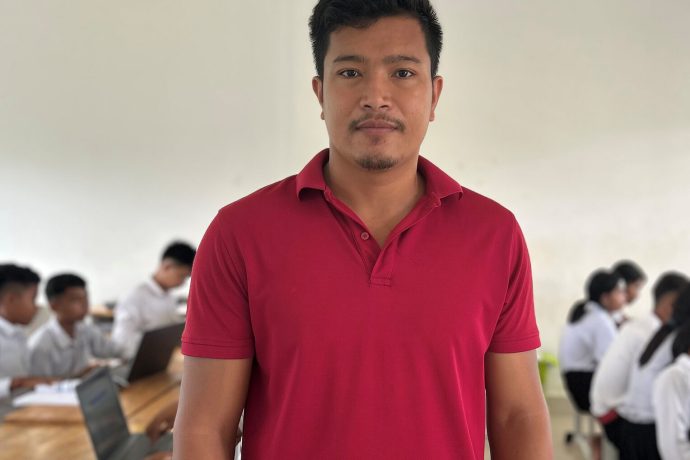 Cambodian teacher