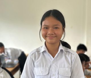 Cambodian student