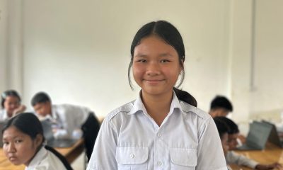 Cambodian student