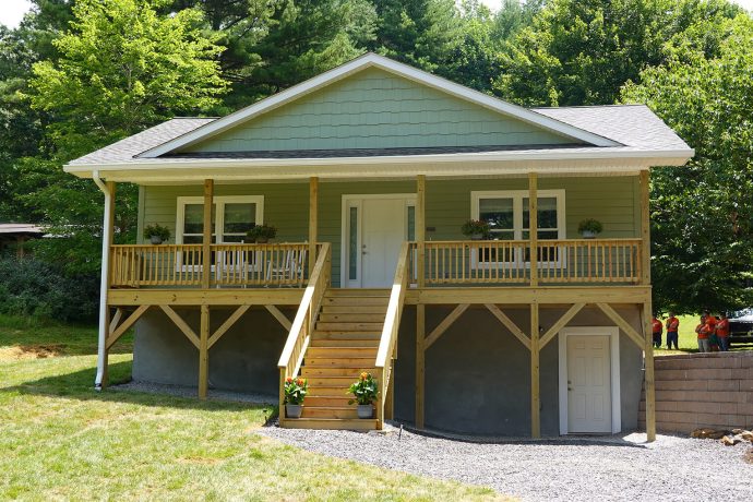 new home rebuilt by Samaritan's Purse