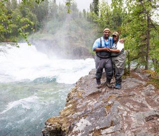 Lorenzo and Kesha Richardson connected in new ways with God and each other in Alaska.