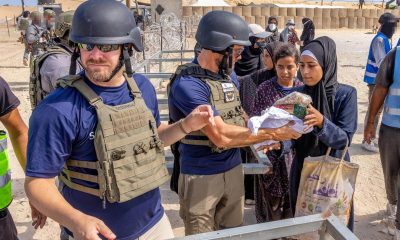 Samaritan's Purse distributing in Gaza
