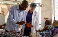 The Samaritan's Purse orthopedic team that went to Nigeria prayed over each patient before, during, and after each surgery. Prayer remains at the heart of our goal to help in Jesus' Name.