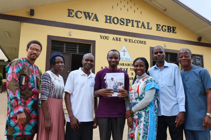 The team of chaplains at Egbe serve boldly for the Gospel on the frontlines among the sick in Nigeria. Samaritan's Purse helps equip and encourage them as they share the Name of Jesus to those who may have never heard it.