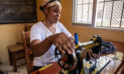 Rina learned how to sew, study the Bible, and teach others about God through Samaritan's Purse ministry at Monrovia Central Prison.