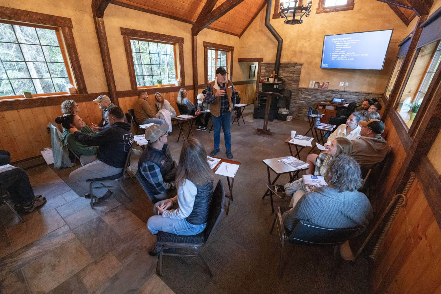 Retired military chaplains lead marriage classes for injured veterans and their spouses in Alaska.