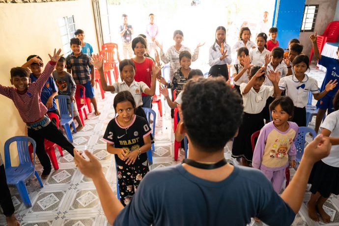 Class of The Greatest Journey in Cambodia