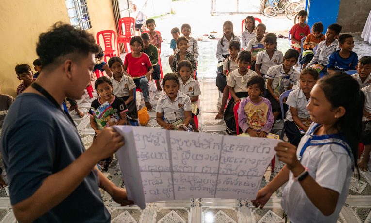 Cambodian class of The Greatest Journey