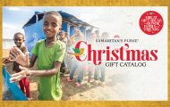 2025 Christmas catalog promo image/clean water/children washing hands
