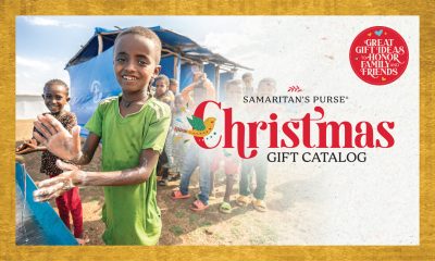 2025 Christmas catalog promo image/clean water/children washing hands