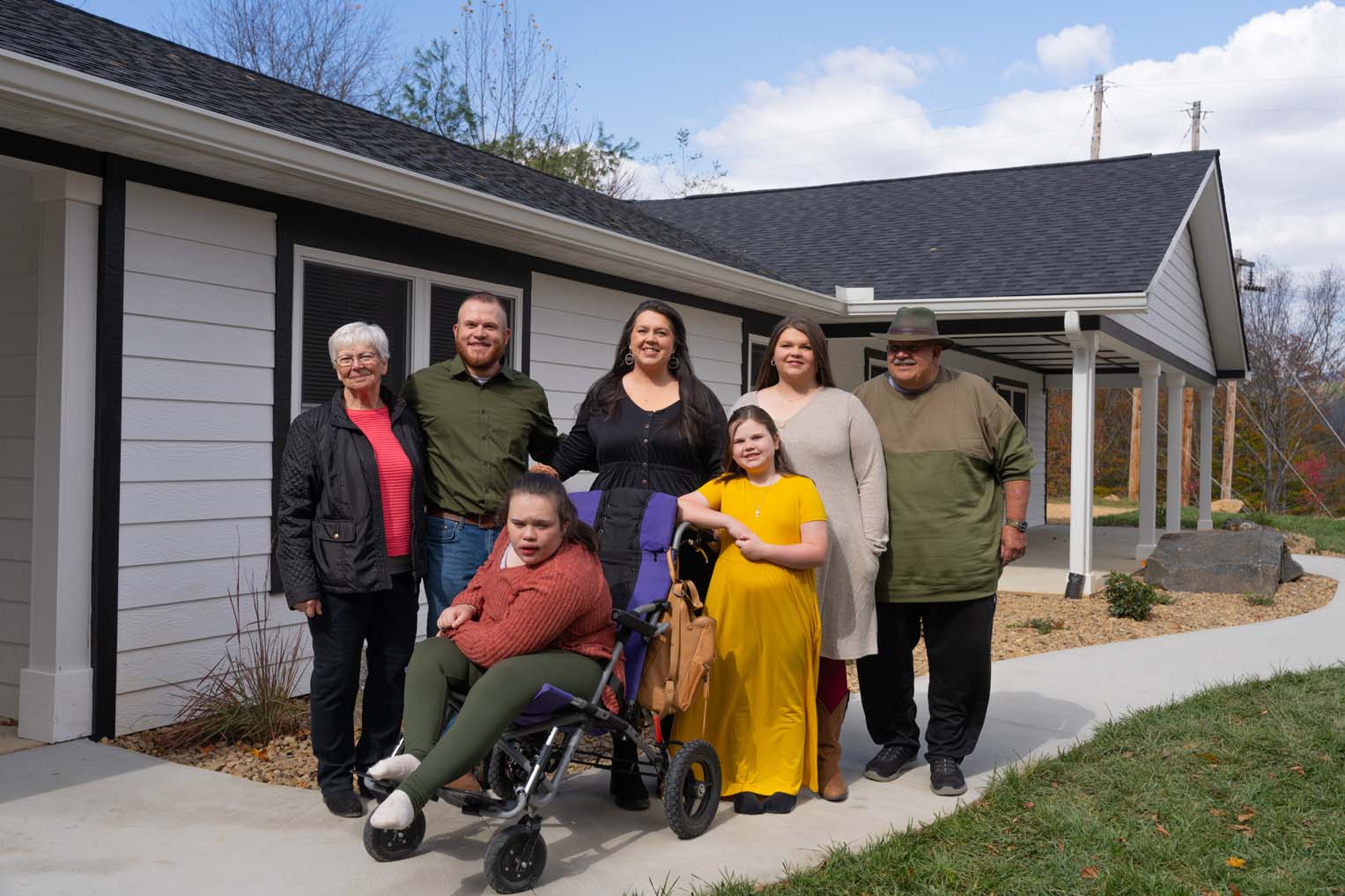 The Bowens and Silvers family are celebrating God's provision of a new home.